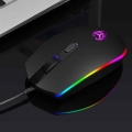 Professional USB Wired Mouse 1600DPI 4 Buttons Optical Gaming Game Mouse Mice LED Luminous Mouse for PC Laptop Computer Games
