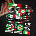 Reflective Motorcycle Stickers Italy Flag Stickers Case Decals For Piaggio Vespa Gts Gtv Lx Lxv Sprint 50 125 150 200 250 300ie