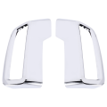 For Peugeot 3008 5008 Allure 2017 - 2019 Exhaust Pipe Tail Cover Abs Rear Exhaust Muffler End Pipe Cover Decoration Trim - Car S
