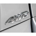 3D 4WD 4x4 Metal Sticker Car Styling For Lexus Toyota Corolla Rav4 Auris Prius Ssangyong Kyron Rexton Korando Actyon Accessories