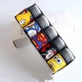 TEXIWAS 5pcs Lovely Cartoon Print Man Boxers Homme Fashion Silk Underwear Men Comfortable Underpants Soft Breathable Male