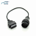 High Quality For B*enz 16 Pin To 38 Pin OBD 2 Adapter Cable For Mer*cedes 38Pin Connector MB 38 Pin OBD2 OBDII Diagnostic cable|