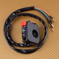 DWCX Universal Motorcycle ATV 7/8" Handlebar Mount Start Stop Kill On Off Button Side Right Switch ES|Motorcycle Switches|