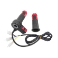 Electric Bike Twist Throttle Speed Control Accessories Electric Bikes Scooter Motor Accelerator 12V 24V 36V 48V 60V 84V 96V| |