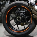 5 Colors Car Styling Strips Reflective Motocross Bike Motorcycle Wheel Stickers And Decals 17/18 Inch Reflective Rim Tape - Car