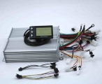 Dual drive 48V/60V 1500W BLDC Electric scooter controller E bike 2 pcs brushless speed driver and 1Pcs S866 Display one set|Elec