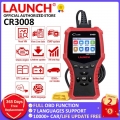 LAUNCH Creader 3008 Scanner support full obd2 Battery tester function CR3008 OBDII code reader|Code Readers & Scan Tools|