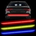 5pcs Car Reflective Sticker Warning Safety Tape Auto Body Car Exterior Trunk Decoration Bright Warning Stickers - Car Stickers -