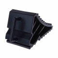 2 Pcs Antislip Vehicle Car Wheel Tire Chock Stop Block Black|Truck Wheel| - Officematics.com