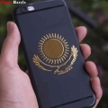 Three Ratels Mt-030# 49*55mm 1-2 Pieces The Flag Of Kazakhstan Metal Golden Nickel Car Sticker Auto Stickers - Car Stickers - Of
