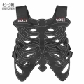 Punk Skeleton Vest Men High Streetwear Adjustable Skeleton Vest Women 2021 Detachable Hip Hop Rock Waistcoat Unisex Oversized|Ve