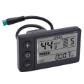 24V 36V 48V Electric Controller S866 LCD Display Meter Panel with Waterproof/SM Plug Electric Bike Controller Parts| | - Offic