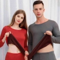 2019 New Thermal Underwear Men Women Long Johns For Men Autumn Winter Shirt+pants Sets Warm Thick Plus Velvet Size L XXXL|Long J