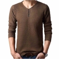 M 4XL Winter Henley Neck Sweater Men Cashmere Pullover Christmas Sweater Mens Knitted Sweaters Pull Homme Jersey Hombre 2021|jer