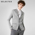 SELECTED Men's Wool-blend Assorted Colors Long-sleeved Cardigan S|417324513