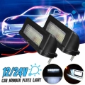 2PCS 12V 24V 6 LED Car Truck Number License Plate Light Lamp for Camper Trailer Lorry Bus|Truck Light System| - Officematics.c