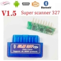 Super V1.5 Car Code Reader Elm327 Car Tool Bluetooth Obd2 Car Scanner Elm 327 Bluetooth 4.0 For Android/symbian Phone Elm327 - D