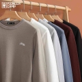 Pioneer Camp 2021 New Men's Pullover Sweater Solid Crew Neck Soft Warm Male Sweater AMS116689|Vests| - Officematics