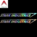 Aliauto 2 X Laser Car Sticker Stark Industries Automobiles Motorcycles Styling Waterproof JDM Vinyl Decal,20cm*3cm|Car Stickers|