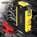 Gkfly Emergency Car Battery Charger 16000mah Jump Starter Power Bank 12v Portable Starting Device For Petrol Diesel Booster - Ju