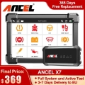 Ancel X7 Obd2 Automotive Scanner Professional Obd Scanner Full System Abs Oil Epb Dpf Reset Bluetooth-compatible Diagnostic Tool