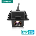 GreenYi 170° HD 1080P Car Rear View Camera for Mitsubishi Outlander XL Outlander Citroen C Crosser Peugeot 4007 Night Vision AHD