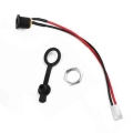 Electric Scooter Socket Charge Plug Balance Car Charging Port Durable Charger Round Hole Socket Ebike Accessories Parts - Electr