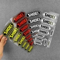 Helmet Windshield No.l008 3m Reflective Stickers Moto Car - Officematics.com