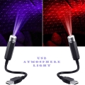 1 Pcs Ambient Lights Car Roof Star Light Romantic Usb Night Light Atmosphere Lamp Home Ceiling Decoration Light - Decorative Lam