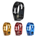 Bicycle Seatpost Clamps 31.8mm / 34.9mm Aluminum Alloy Clip For Mountain Road Bike Cycling Accessories - Bicycle Seatposts Clamp