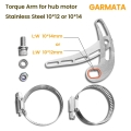 Torque Arm For Electric Bike Hub Motor Stainless Steel 10*12 10*14 Motor Mount Electric Bicycle Part - Electric Bicycle Accessor