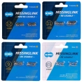 KMC 2 Pairs Master Link Connector Bicycle Chain MissingLink for 8 9 10 11 12 Speed Road MTB mainframe Drivetrain Systems Chain|B