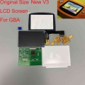 V3 Ips Lcd Screen For Gba Highlight Brightness Lcd For Gba Cut-free Shell No Welding Original Size Screen - Accessories - Office