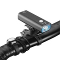 Gaciron Rechargeable Bike Front Handlebar Cycling Led Light 18650 Battery Flashlight Torch Headlight Bicycle Accessories - Bicyc