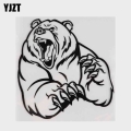 YJZT Funny Angry Brown Bear Car Sticker Decoration Vinyl Motorcycle Accessories C12 0401|Car Stickers| - Officematics.com