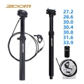 Zoom Adjustable Height Mtb Seatpost 27.2 28.6 30.9 31.6mm Hydraul Seat Post Internal External Cable Bicycle Hydraul Seat Post -