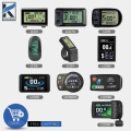 Electric Bicycle Kt Display Lcd3 Lcd4 Lcd5 Lcd6 Lcd7 Lcd8h Lcd8s Lcd9r Led880 Led900s 24v/36v/48v/72v For Kunteng Ebike Display