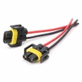 Heat resistant Fog Light Heavy duty High efficient Lamp connector 2pcs Set Female Adapter H11 H8 For Headlight Accessories|Truck