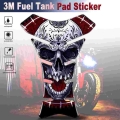 3M Motorcycle Skull Fuel Tank Sticker Devil Death Soldier Protector Decal Accessories For Yamaha Honda Kawasaki Suzuki Ducati|De