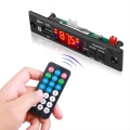 Car Audio Upgrade Bluetooth 12v Mp3 Player Module Wma Decoder Board 3.5mm Line In Usb Tf Fm Radio Wireless Audio Receive - Car R