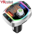 Led Backlit Bluetooth Fm Transmitter Car Mp3 Tf/u Disk Player Handsfree Car Kit Adapter Dual Usb Qc 3.0+pd Type C Fast Charger -