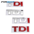 FORAUTO Reflective Car Sticker for VW Golf JETTA PASSAT MK4 MK5 MK6 Decal Emblem Badge 3D Metal Turbo Direct Injection TDI Logo|