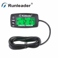 Runleader Hour Meter Tachometer,Maintenance Reminder,Initial hours Setting,Battery replaceable,Use for ZTR Mower Generator|Instr