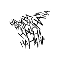 car sticker Joker Hahaha Decals Stickers For car window bumper COMICS window 18cm|Car Stickers| - Officematics.com