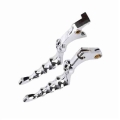 Chrome Skull Zombie Brake Clutch Levers For Honda Shadow Vt 600 750 1300 1100 Cb - Motorbike Brakes - Officematics.com