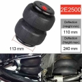 2E2500 Double convolute air spring airbag Air Ride Suspension Bag pneumatic bag shock absorber|Truck Suspension| - Officematic