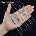 4pcs Car Door Transparent Strip For Volvo R Xc60 S60 V40 V50 V60 S80 S40 C30 Awd C70 S40 S60 S80 S90 T6 V70 V90 Xc40 Xc70 Xc90 -