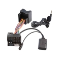 Bluetooth 5.0 Cable Adapter With Microphone Kit Music Audio Adapter For Bmw E60 E63 E64 E65 E66 E81 E82 E70 E90 E91 E92 - Cables