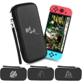 Cartoon Hand Drawing Storage Bag For Nintendo Switch Game Console Protective Case Box Ns Oled Travel Carrying Cover Accessories