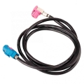 1pc 100cm / 39.37in Car Lvds Video Line Cable Fit For Mercedes-benz For Audi Navigation Gps Audio Cable Wire - Cables, Adapters